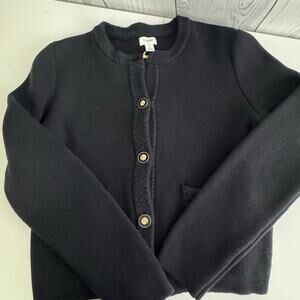 J. Crew Black Lady Sweater